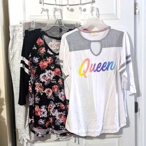 Ladies 6 pc lot size 2x